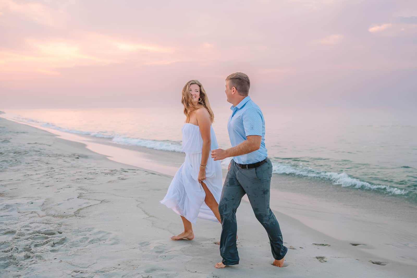 Gulf Shores Sunrise Engagement Session