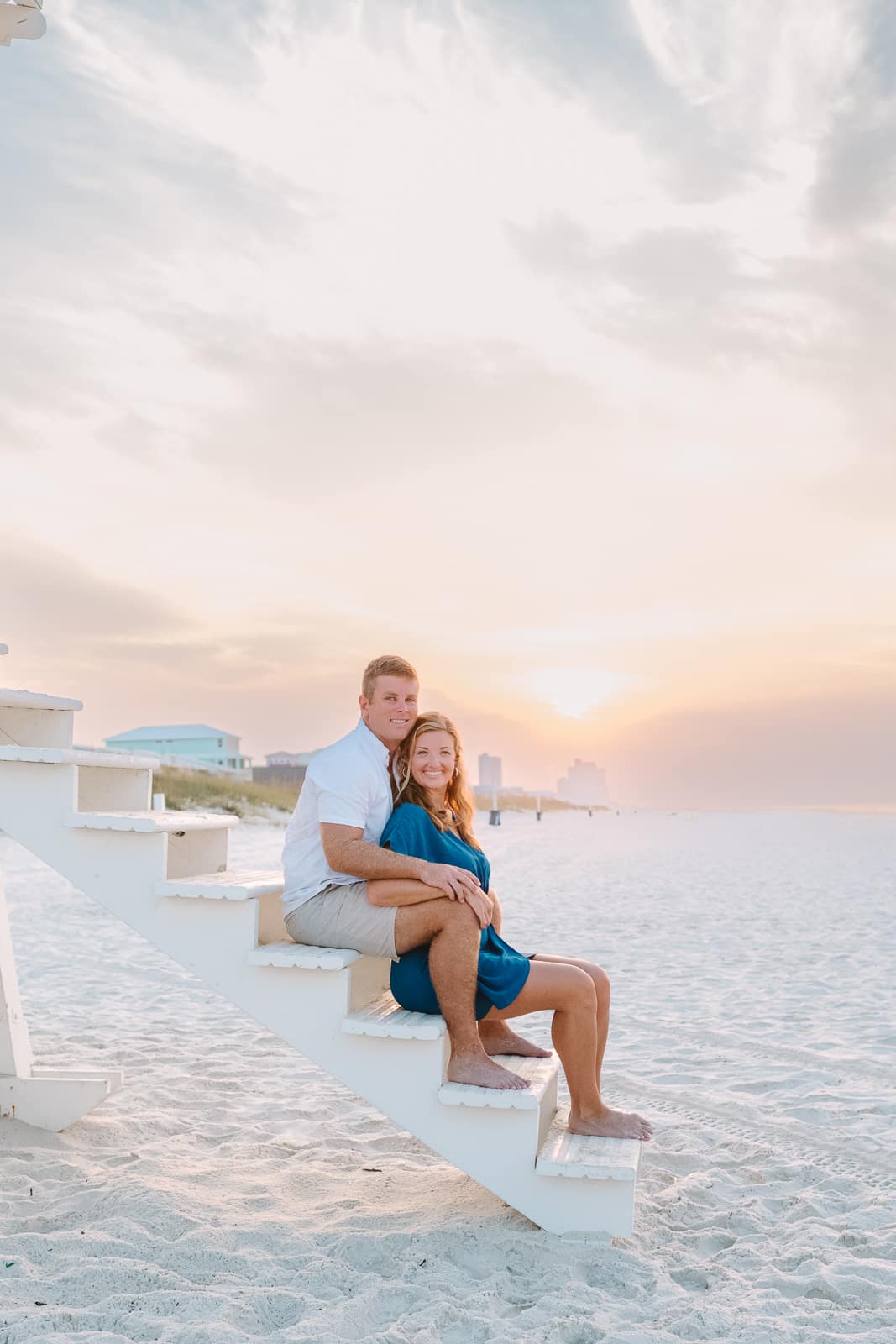 Gulf Shores Sunrise Engagement Session