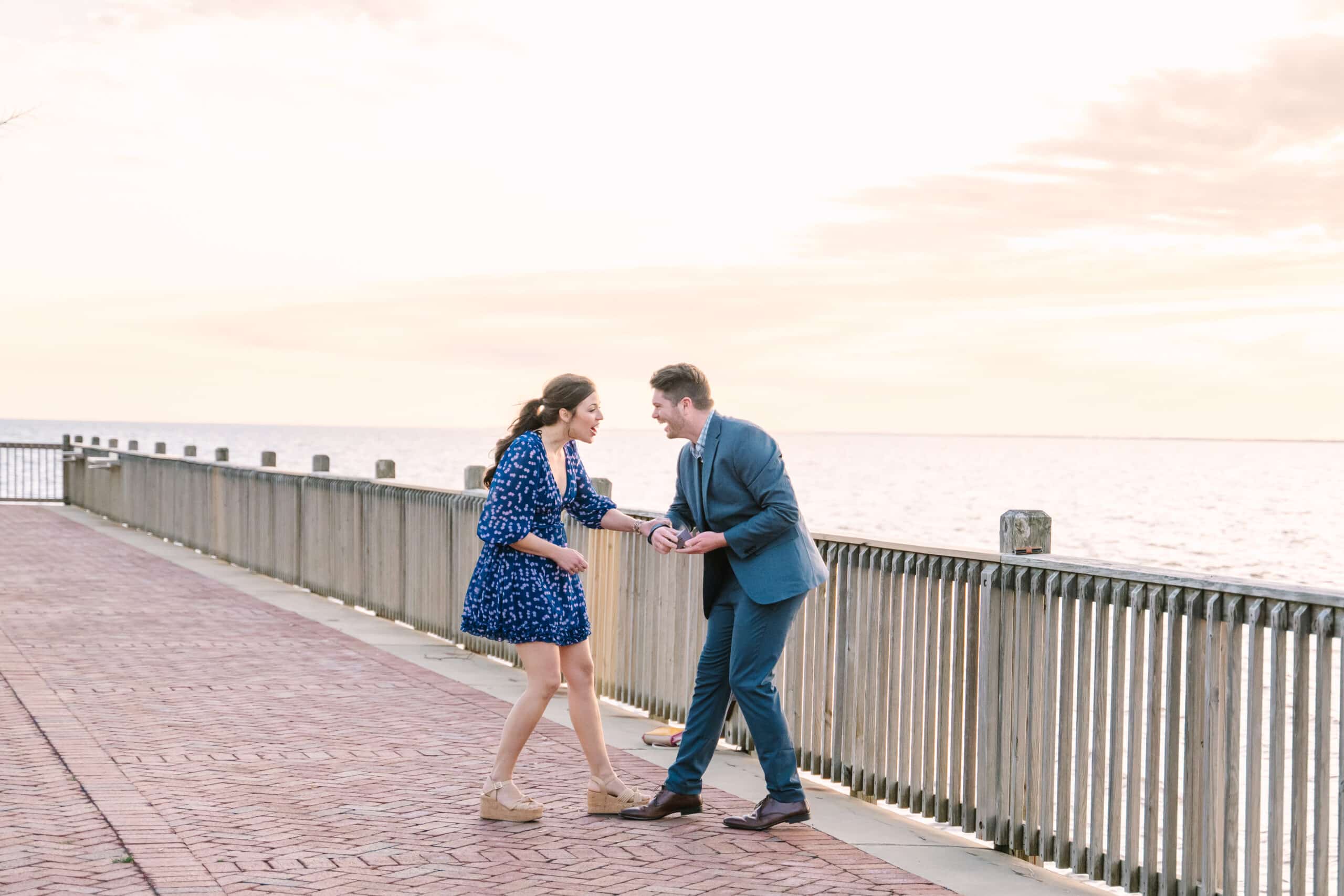 Anne Canon Photography captures proposal in Fairhope Alabama